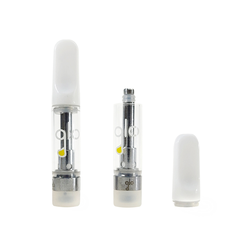 GLO Cannabis Oil Cartridge 0.8ml With Packaging - 420supplyonline