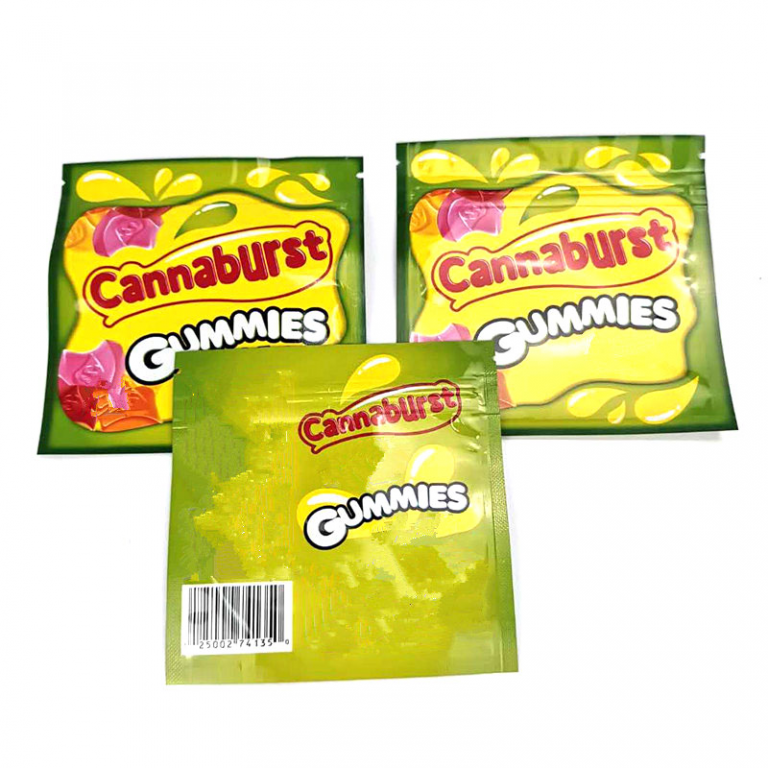 Cannaburst Gummies THC Packaging Empty Bags - 420supplyonline