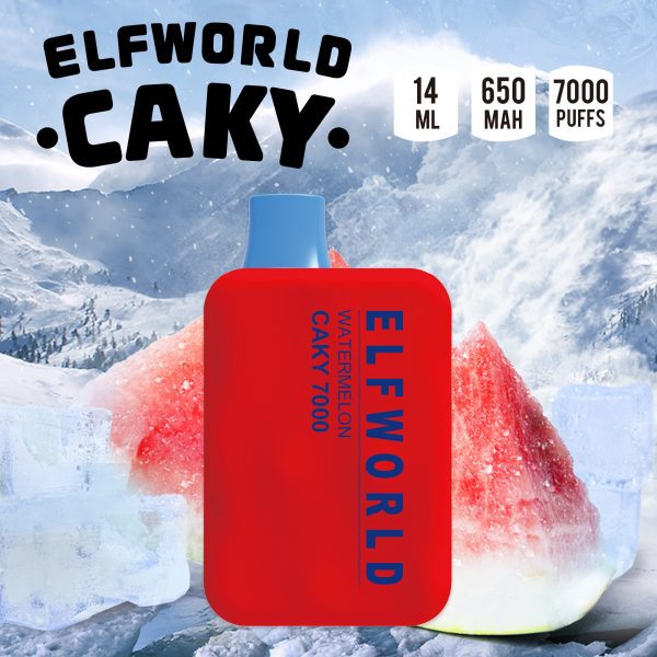 elf world caky 7000puffs disposable