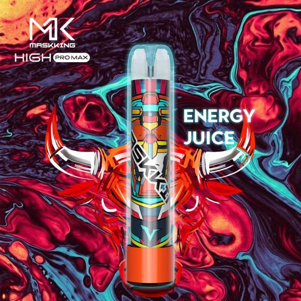 Maskking High PRO Max 1500 Puffs Disposable Vape Energy Juice