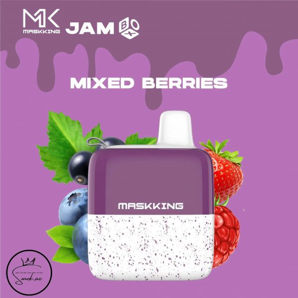 Maskking-Jam-Box-5000-puffs-Disposable-Vape-Mixed-Berries
