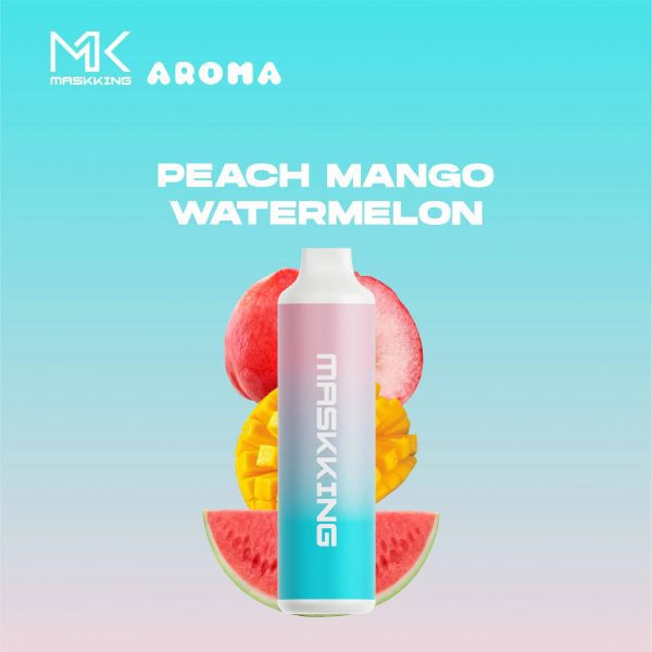 Maskking 6000 Puffs Peach Mango Watermelon